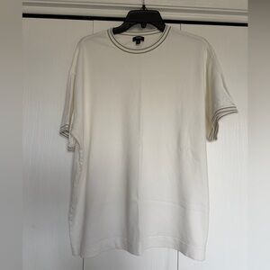 Express Cream Short Sleeve Tee